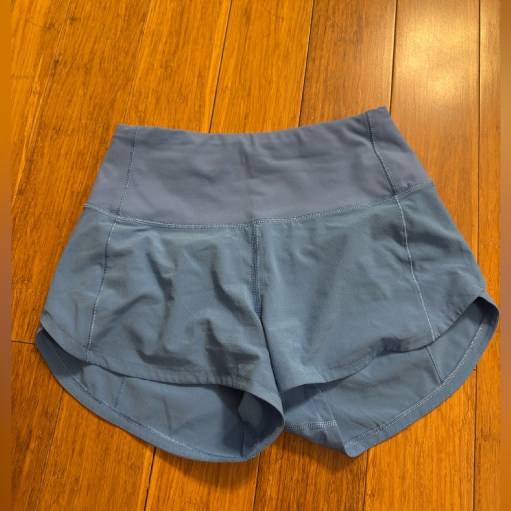 Lululemon Light Blue Shorts